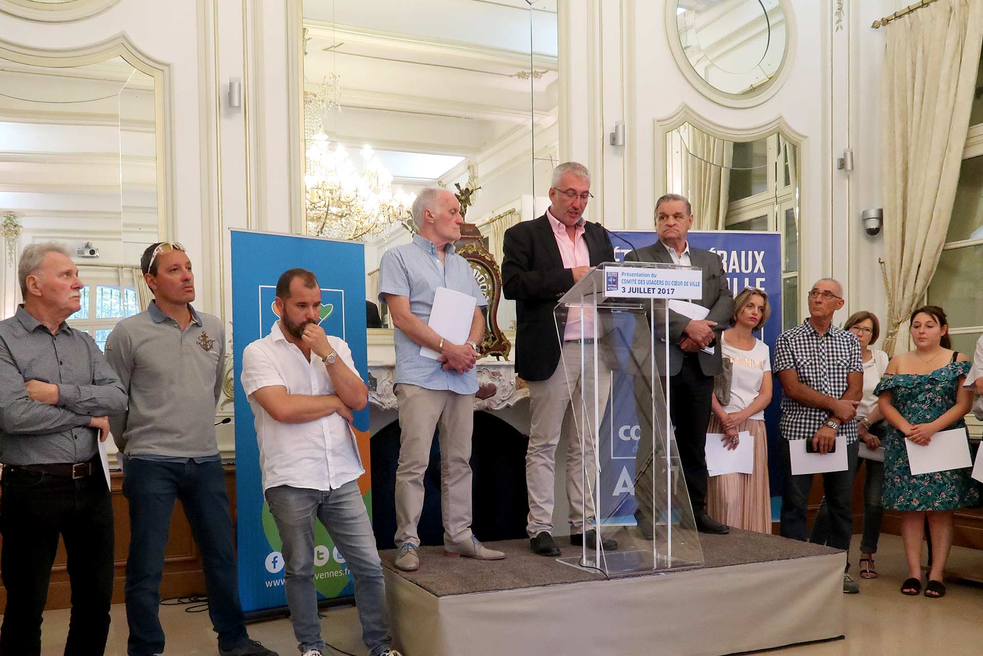 Le Comité des usagers du cœur de ville d’Alès a été installé le 3 juillet en mairie
