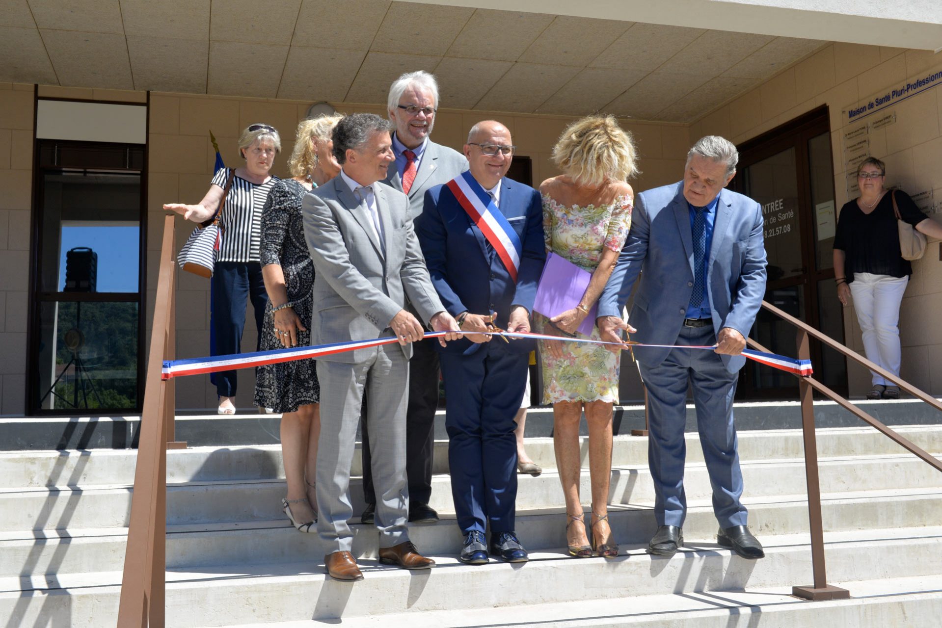 La maison de santé pluridisciplinaire de La Grand-Combe a été inaugurée le 27 juin.