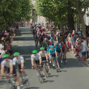 Les coureurs ont traversé une partie de la ville d'Alès avant de poursuivre le parcours sur les routes de l'Agglomération.